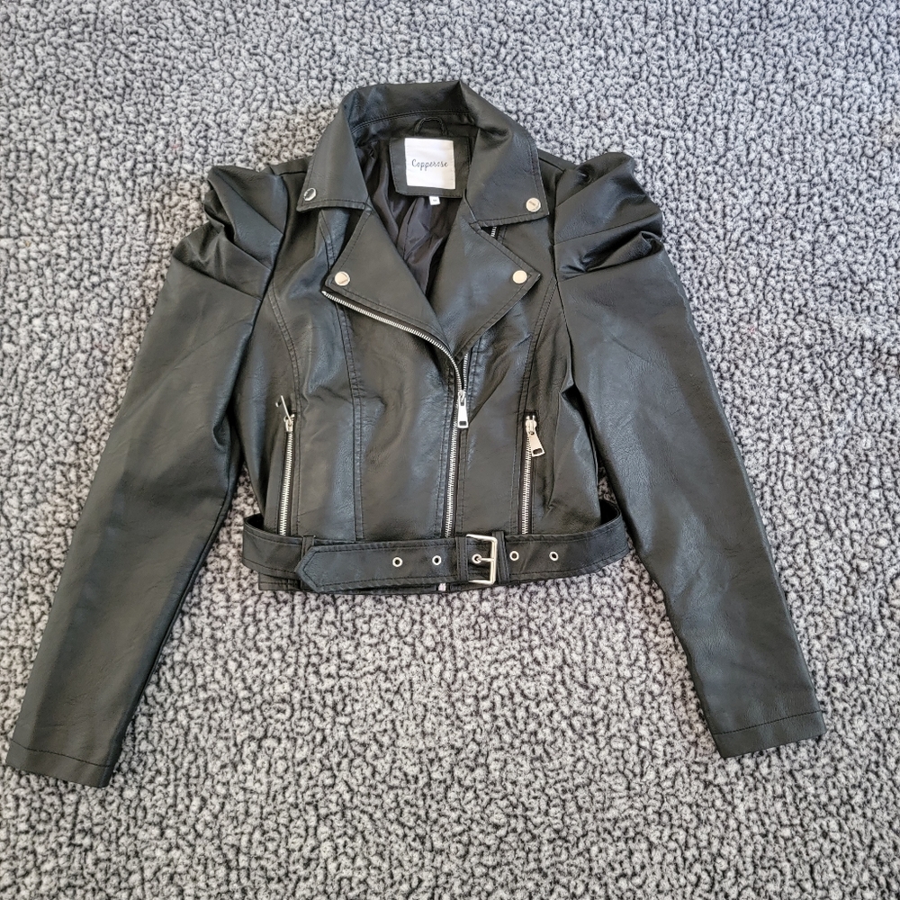 Leather jacket